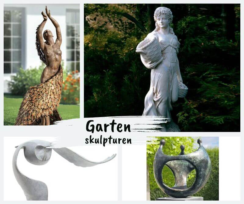 Gartenskulpturen verleihen Schönheit und Erhabenheit in Außenbereichen.