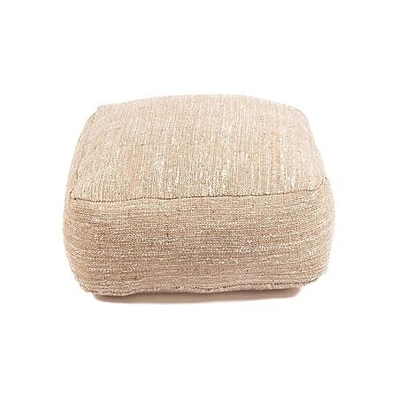 Tabouret confortable en jute « Comfy » (beige)