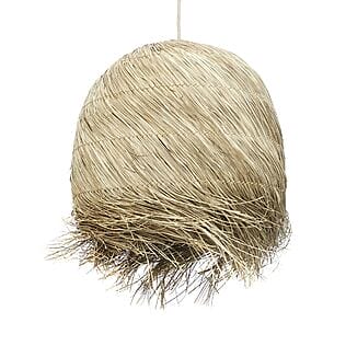 Handgeflochtener Boho Lampenschirm "Wicked" aus Naturfasern