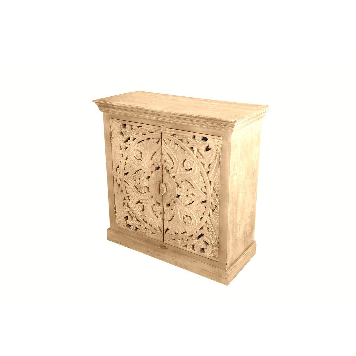 Set di 5 assi da pavimento "Carvings" con intagli elaborati, legno di mango, calda tonalità naturale del legno Set di 5 assi da pavimento "Carvings" con intagli elaborati, legno di mango, calda tonalità naturale del legno – Immagine 6
