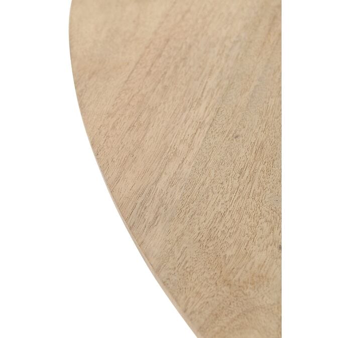 J-line dining table &quot;Eli&quot; from Mangoholz Natur, sculptural design-Image 2