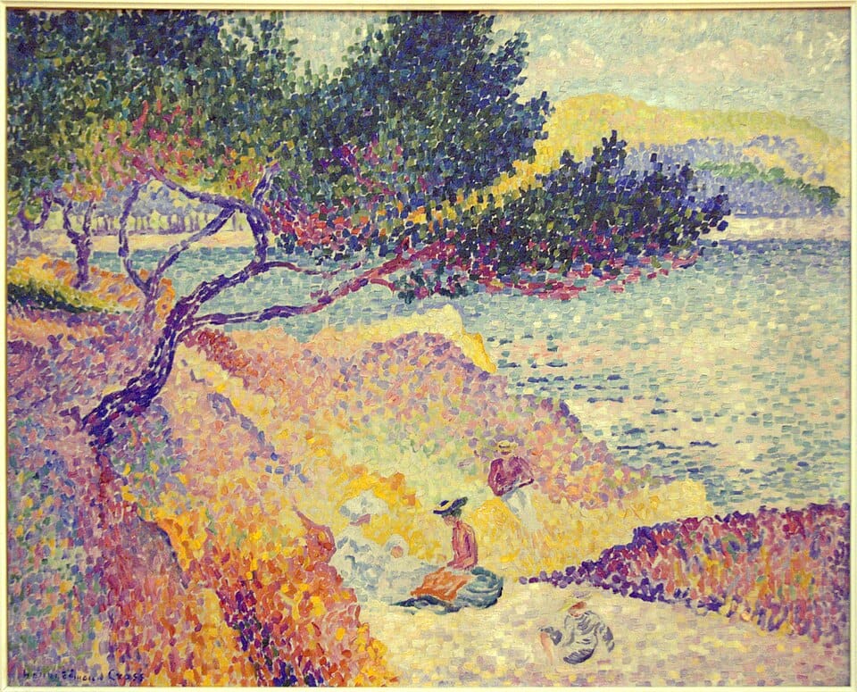 Henri-Edmond-Kreuz, Cavalière Bay, 1906–1907 – Saint-Tropez, Annonciade-Museum.