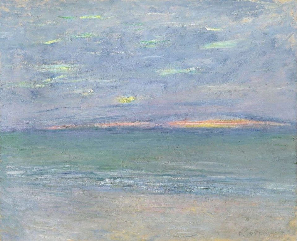 Impressionistische Seelandschaft von Claude Monet