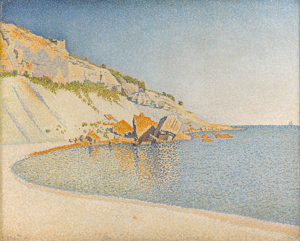 Cassis, Cap Lombard, Opus 196 von Paul Signac (1863–1935); aktueller Standort: Kunstmuseum Den Haag