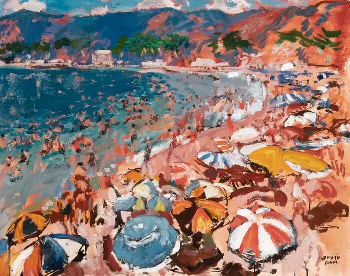 Sunny Seascape Resort von Gifford Beal.