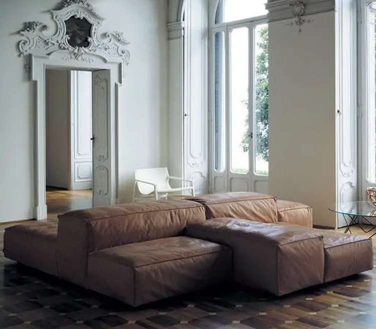 Das Sofa Extrasoft von Piero Lissoni für Living Divani