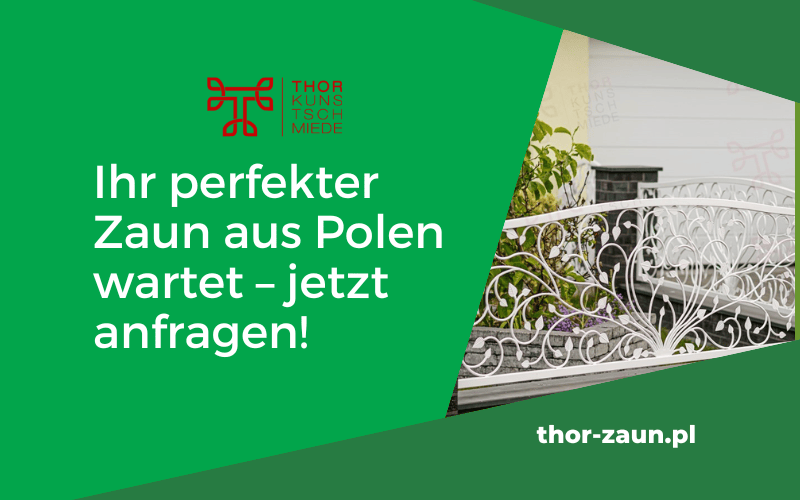 Die Firma Thor Kunstschmiede beschäftigt sich mit der Herstellung der Zäune schon mehr als 22 Jahren.