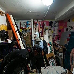 Die Aufbewahrung von Kunst und Arbeitsmaterialien kann uns schon mal vor echte Herausforderungen stellen