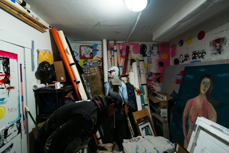 Die Aufbewahrung von Kunst und Arbeitsmaterialien kann uns schon mal vor echte Herausforderungen stellen