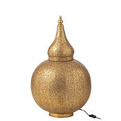 J-Line Orientalische Bodenlampe "Aladin", Metall mit goldfarbener Oberflächenveredelung J-Line Orientalische Bodenlampe "Aladin", Metall mit goldfarbener Oberflächenveredelung