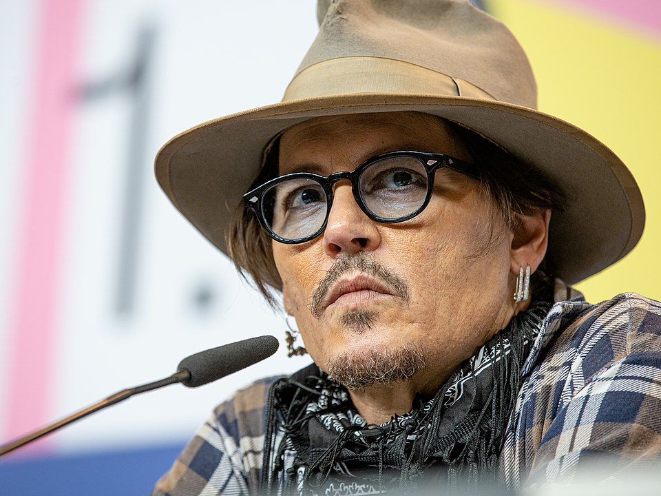 Der Schauspieler Johnny Depp bei der Berlinale 2020