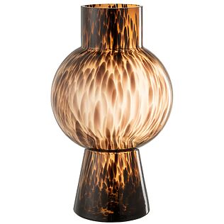 J-Line glass vase &quot;Ball Dot&quot; with spherical silhouette
