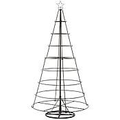 J-Line Moderner Metall-Weihnachtsbaum "8 Levels", Schwarz, 188 cm hoch J-Line Moderner Metall-Weihnachtsbaum "8 Levels", Schwarz, 188 cm hoch