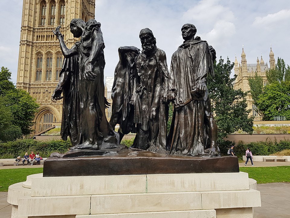 I borghesi di Calais di Auguste Rodin, Londra