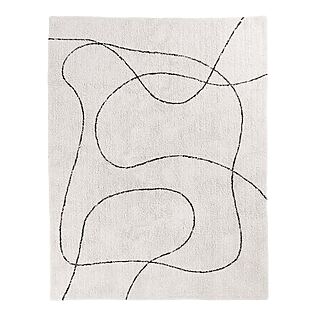 Teppich "Tampa" – abstraktes Muster, 100% Baumwolle, 200 x 300 cm