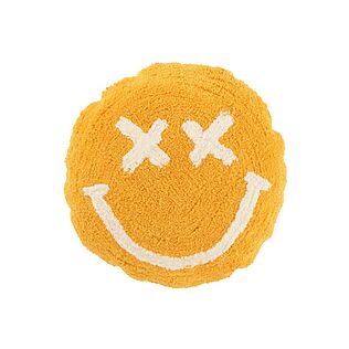 Cuscino decorativo J-Line &quot;Smiley&quot;, cotone trapuntato