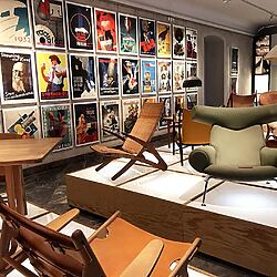 Ausstellungsraum im Danish Design Museum