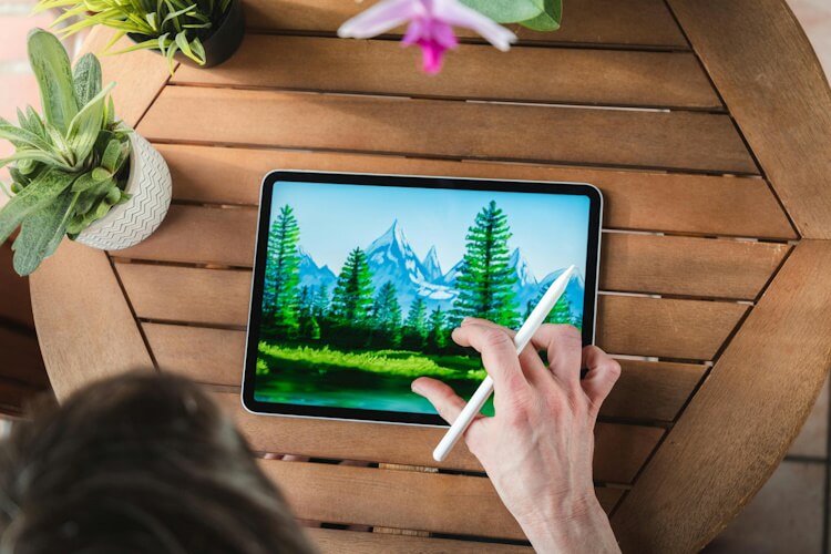 Multi-Touch-Funktionen beschleunigen en Workflow erheblich.