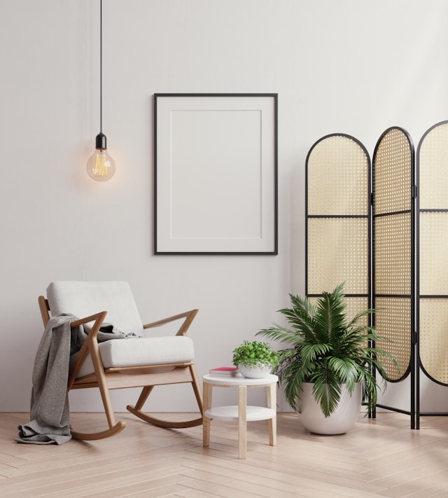 Eine erfolgreiche boho-minimalistische Fusion benötigt konsistente Farbschemata