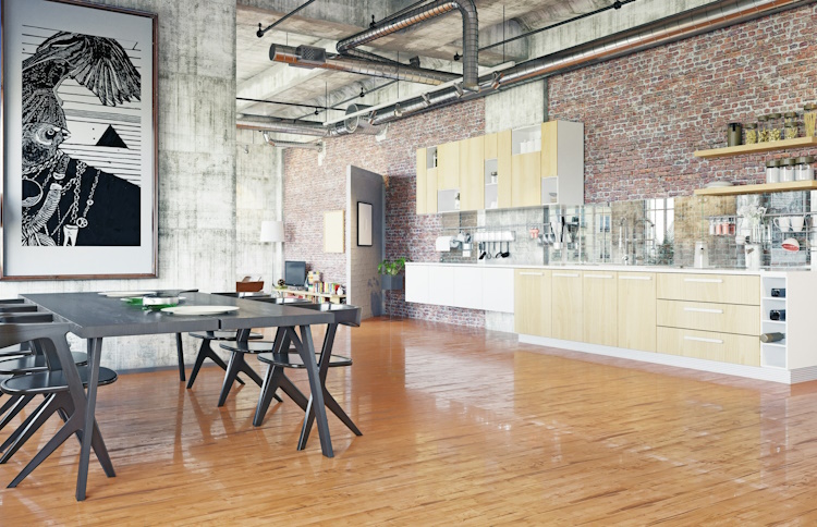 Industrial Loft Stil - Beispiel 6
