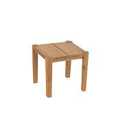 J-Line Side Table "Bruce" aus Teakholz (natur) J-Line Side Table "Bruce" aus Teakholz (natur)