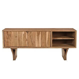 Lowboard "Tiang" made of acacia wood, natural