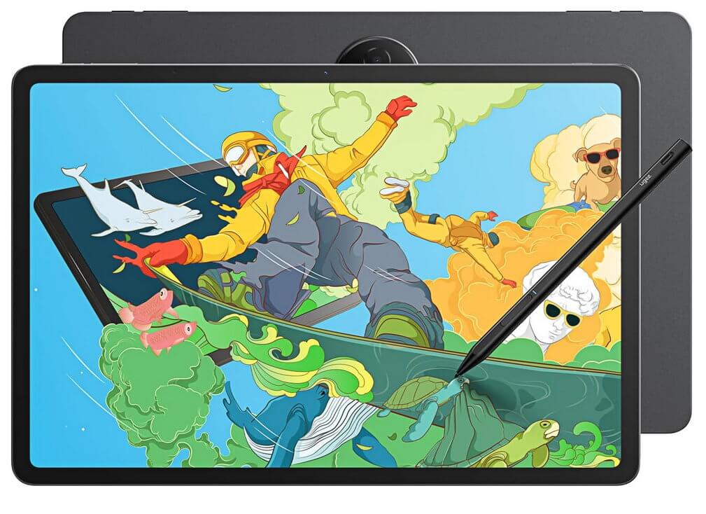 Ugee Android Tablet UT3 14,25 Zoll, Android 14 Octa Core Tablet, Eigenständiges Grafik-Tablett mit U-Pencil, 8 GB + 256 GB