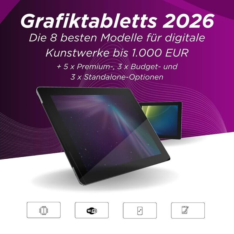 Grafische tablets 2026: De 8 beste modellen voor digitale kunst (getest door professionals)