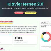 Klavier lernen 2.0 - Methoden, Tools & Services für Kinder im digitalen Zeitalter