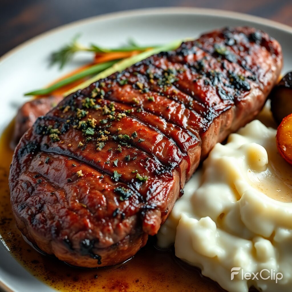 Arrosto succoso alla FlexClip (Flux)