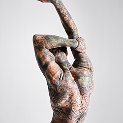 Der Körper wird durch Tattoos zu einer Art wandelnder Galerie
