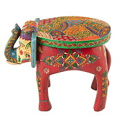 J-Line Exotischer Stuhl "Delhi Elefant" aus Mangoholz J-Line Exotischer Stuhl "Dehli Elefant" aus Mangoholz