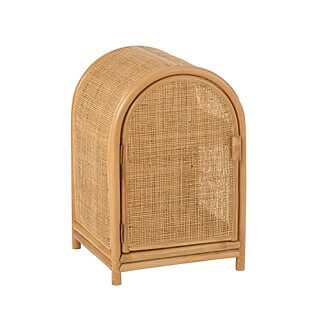 Mobile in rattan J-Line “Ellen” – Fascino naturale in un formato compatto