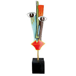 Escultura abstracta “Delaunay”, homenaje al arte moderno