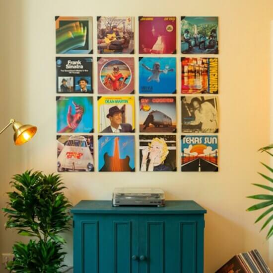 Vinyl ist wieder da: So hängst du deine LPs an die Wand