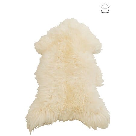 Tapis J-Line à poils longs en véritable peau de mouton