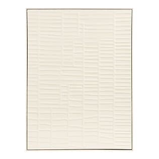 Minimalistisches Wandbild "Ena" mit reliefartiger Struktur