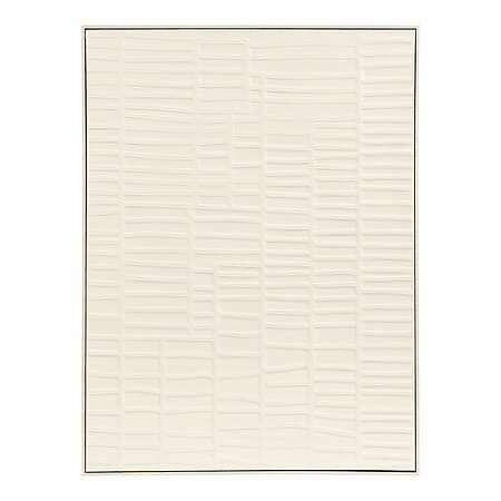 Minimalistisches Wandbild "Ena" mit reliefartiger Struktur