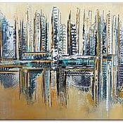 abstraktes-leinwandbild-ocker-beige-petrol-handgemaltes-acrylbild-unikat-50×80-a80d7c68