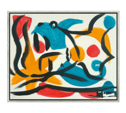 Acrylgemälde "Schlafende Muse" (2014) von Stefan Szczesny (Originalgemälde / Unikat)