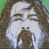 "Dave Grohl" - Pop Art Collage von Gary Hogben