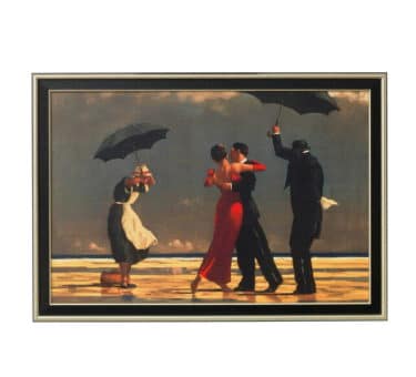 Jack Vettriano: "The Singing Butler" (1992), Reproduktion auf Leinwand