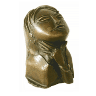 Bronzeskulptur "Asiatin" von Paul Wunderlich