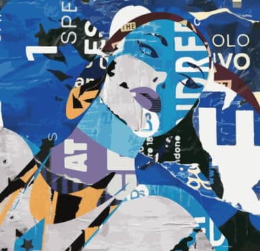 New Media Collage "Stereo" von Gustavo Cheneaux, Limtierte Edition