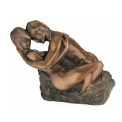 Skulptur "Hingabe" von Jürgen Götze, Version in Bronze, Limitierte Edition