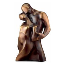 Bernard Kapfer: Bronzeskulptur "Pas de Deux - der Weg zu zweit" (Limitiertes Multiple)