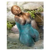 Gartenskulptur "Aphrodite groß" von Maria-Luise Bodirsky, limitierte Edition in Bronze