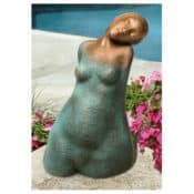 Gartenskulptur "Aphrodite klein" von Maria-Luise Bodirsky, Version in Bronze, limitierte Auflage