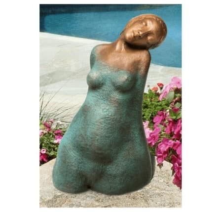 Gartenskulptur "Aphrodite klein" von Maria-Luise Bodirsky, Version in Bronze, limitierte Auflage