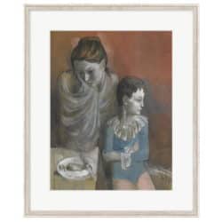 Pablo Picasso: "Mutter mit Kind (Gaukler)" (1905), limitierte Reproduktion